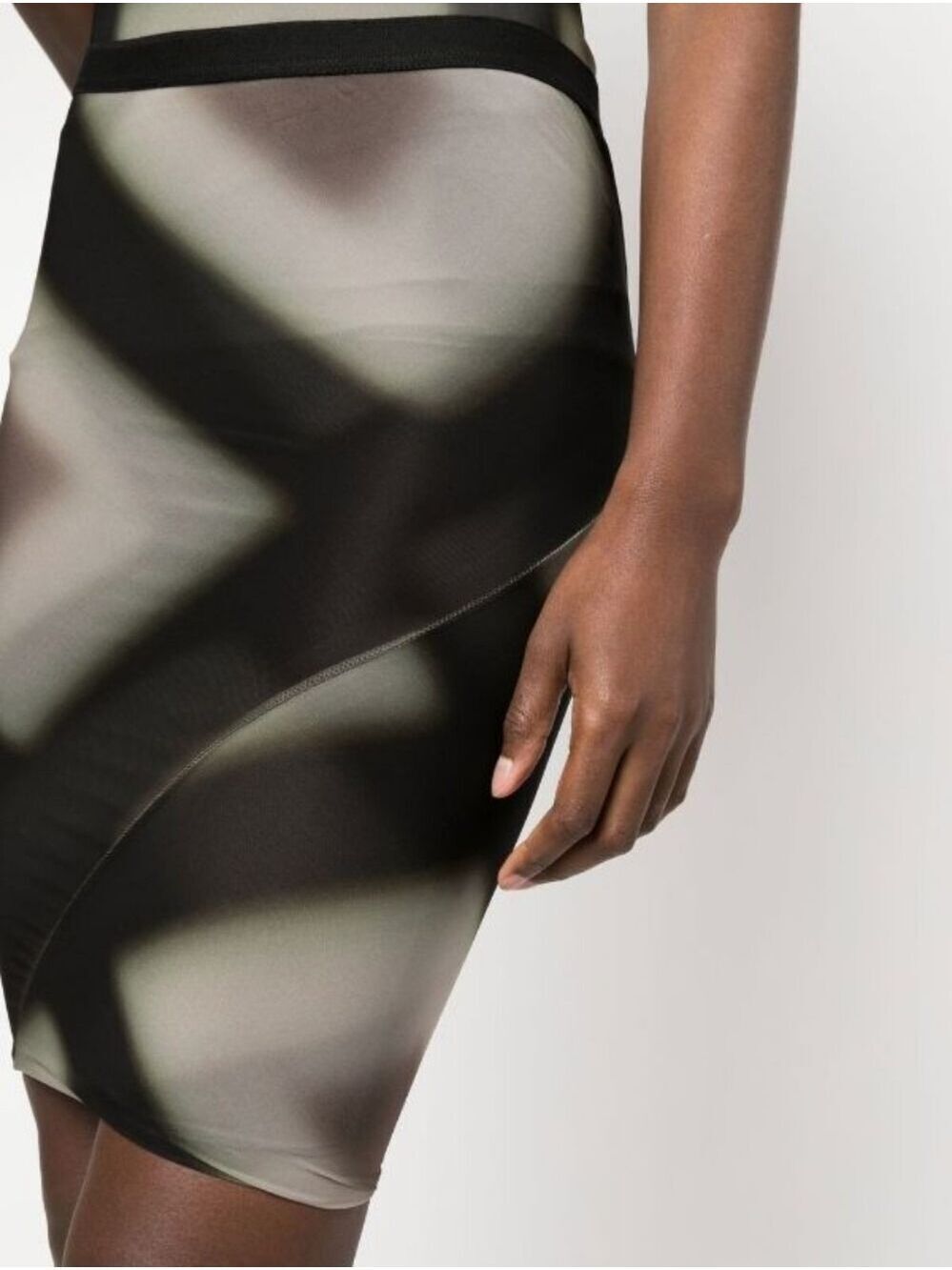 Rick Owens EDFU SS33 patterned skirt size 6 BNWT - Picture 4 of 13